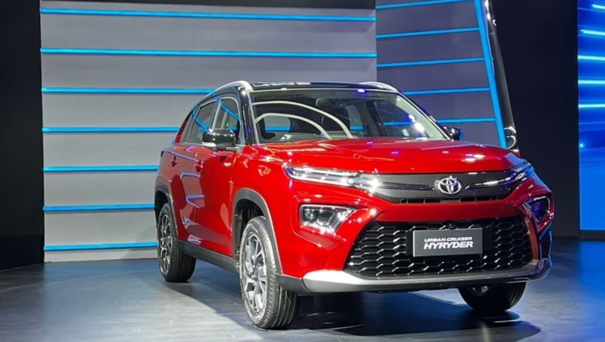 Toyota Hyryder: A Hybrid Marvel with Up to 27.97 kmpl Mileage And Futuristic Features
