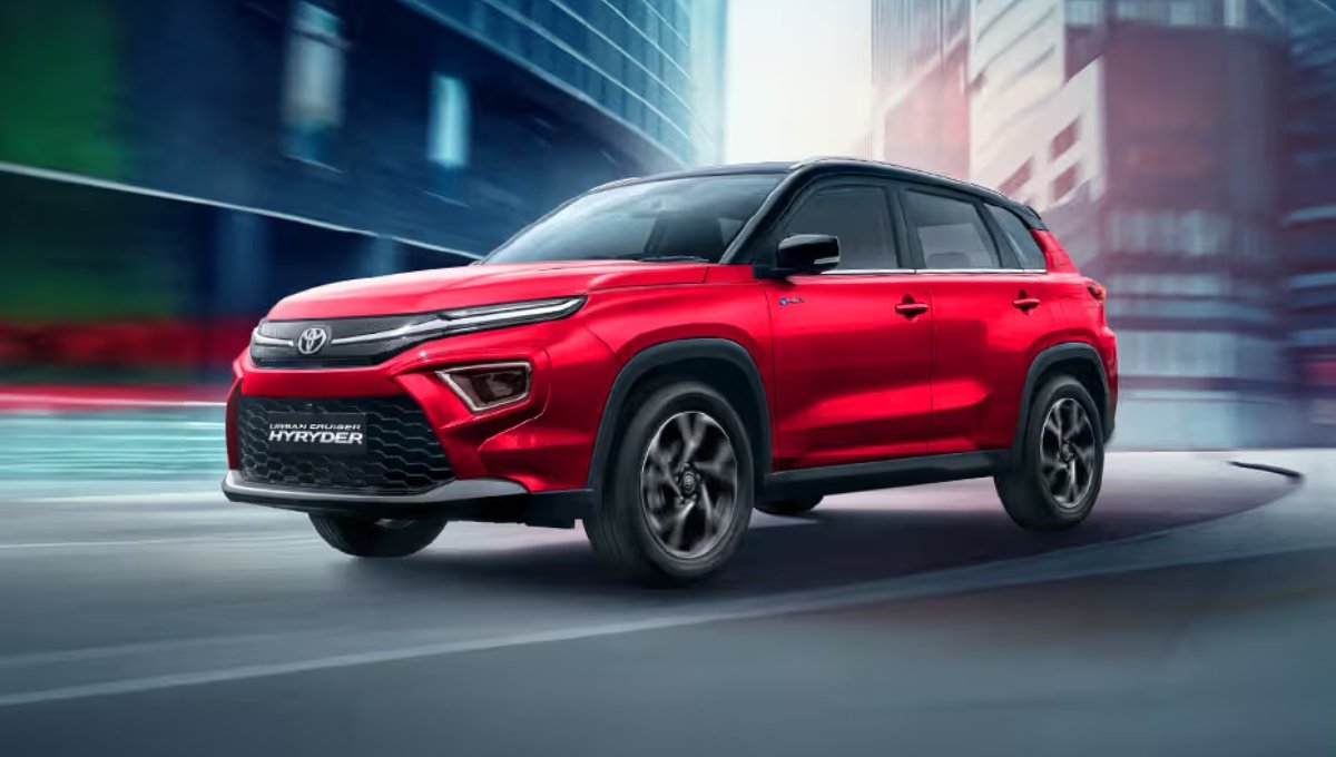 Toyota Hyryder: A Hybrid Marvel with Up to 27.97 kmpl Mileage And Futuristic Features