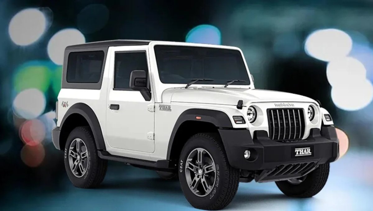 Mahindra Thar: Rugged Style Meets Power, Starting at Rs 11.35 Lakh with 9 kmpl Mileage