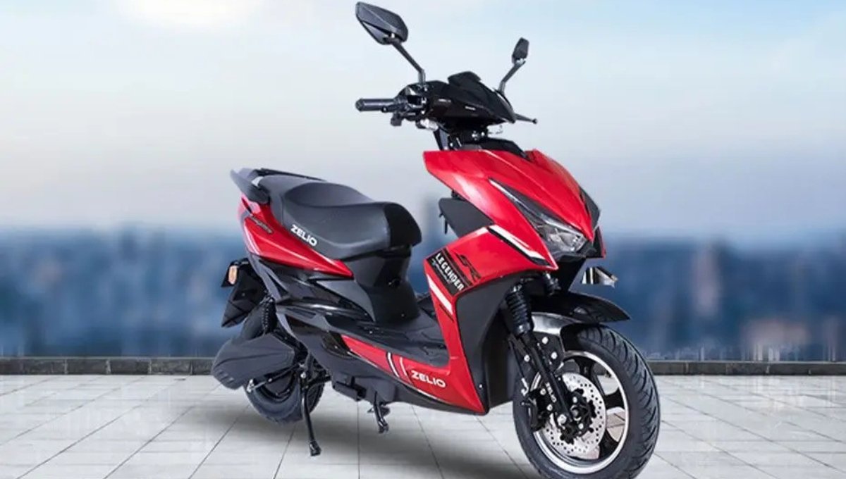 Zelio Legender Electric Scooter: A Stylish And Smart Ride with 25km/h Top Speed, 449 Km Range And Price Under Rs60,000