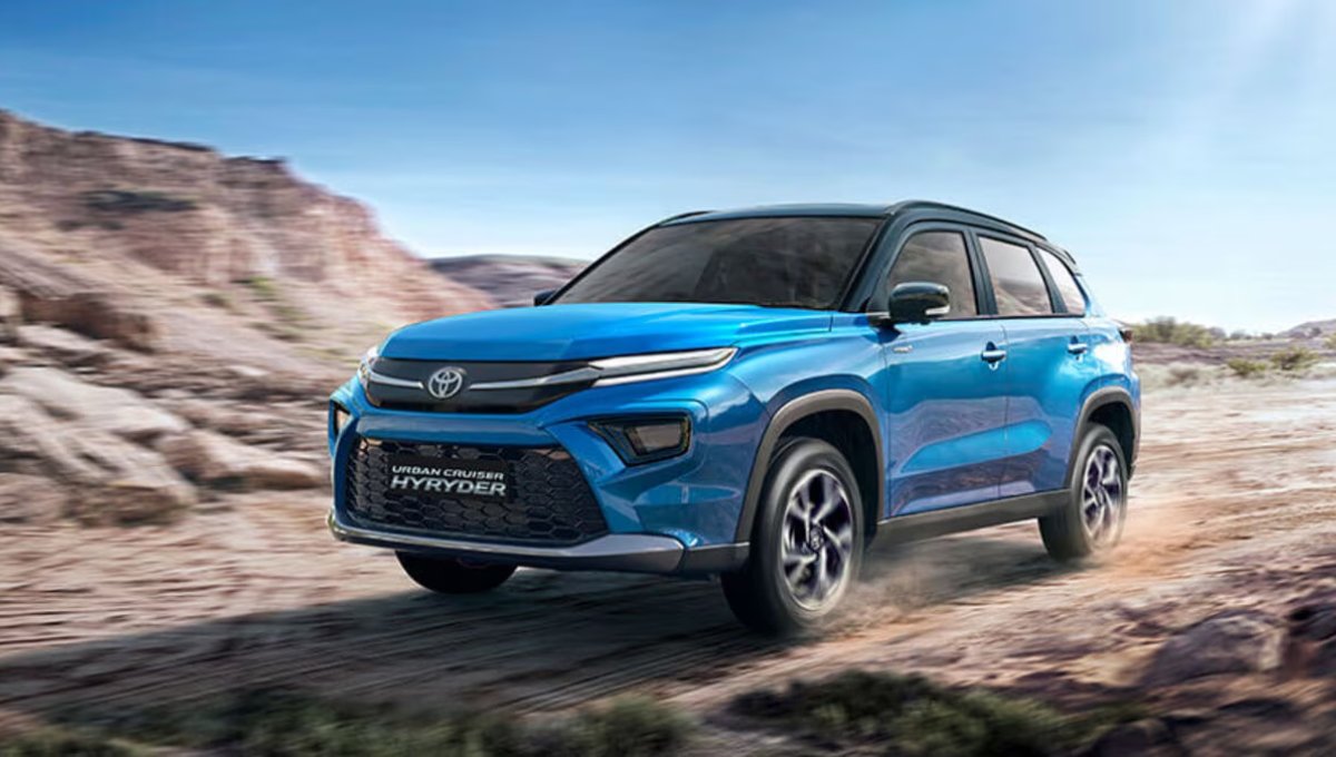 Toyota Hyryder: A Hybrid Marvel with Up to 27.97 kmpl Mileage And Futuristic Features