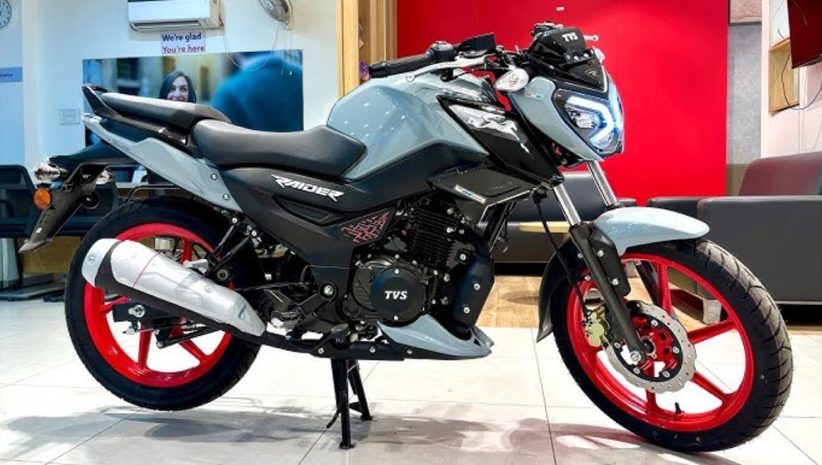 TVS Raider 125, Youth Favorite with 72 kmpl Mileage and Competitive Pricing