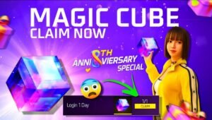 Free Fire Magic Cube Event 2025: 8th Anniversary Brings Free Rewards for Every Login