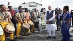 PM Modi Celebrated with Bhojpuri Traditions in Trinidad, A Timeless India Caribbean Bond