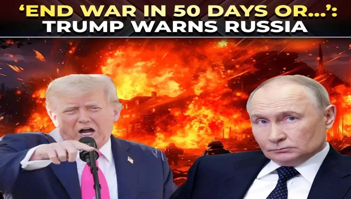 Trump Warns Russia, End War with Ukraine or Face 100% Tariffs and Harsh Sanctions