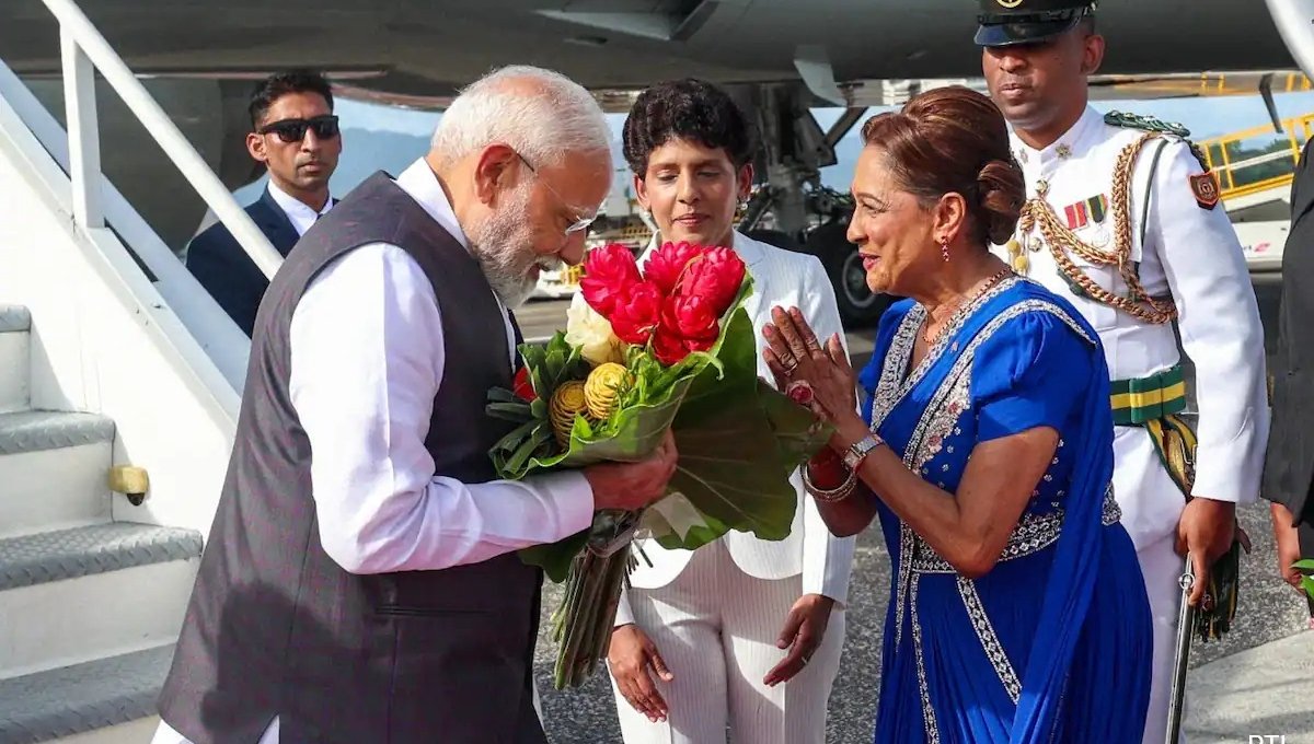 PM Modi Celebrated with Bhojpuri Traditions in Trinidad, A Timeless India-Caribbean Bond