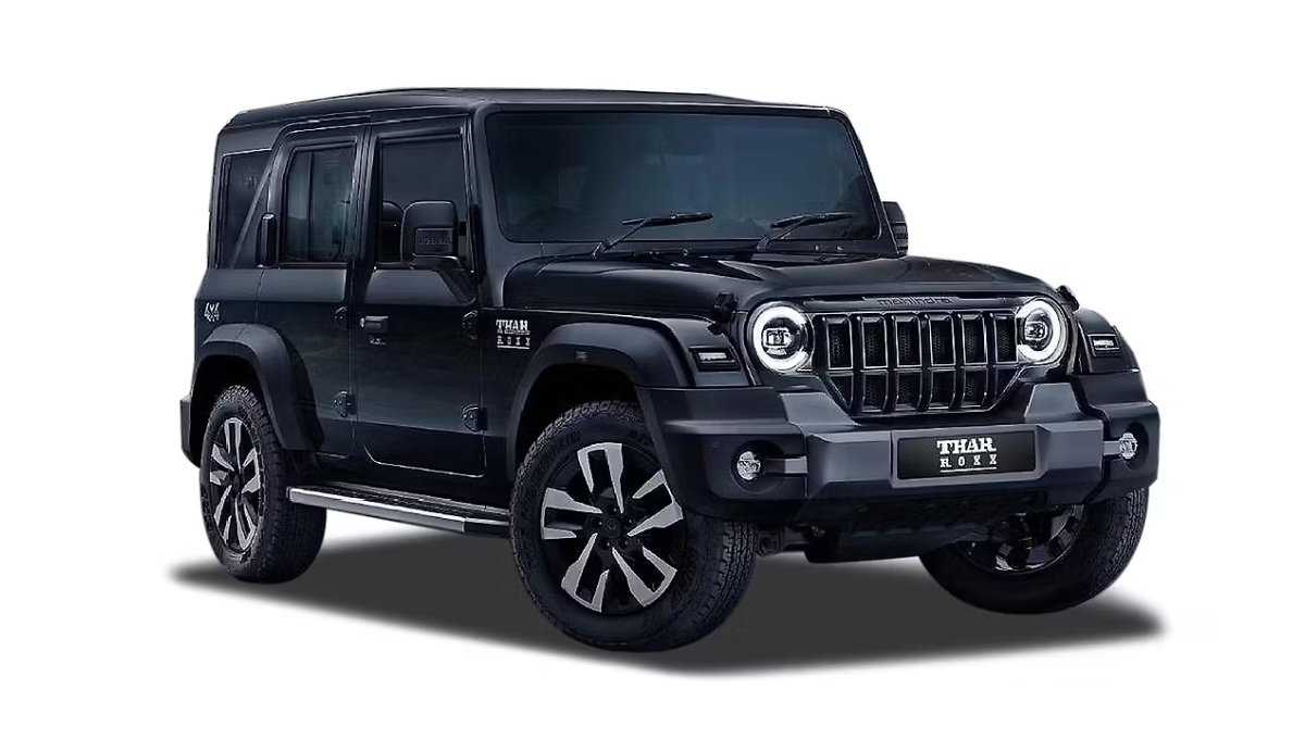 Mahindra Thar ROXX 2025: The New Off-Road King Returns with Style, 15.2 kmpl Mileage and Rs 16.60 Lakh Price Tag