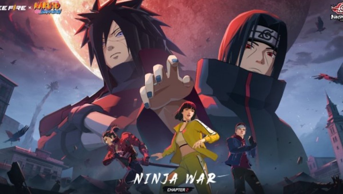 Free Fire x Naruto Chapter 2, When Jutsu Power Clashes with the Battleground