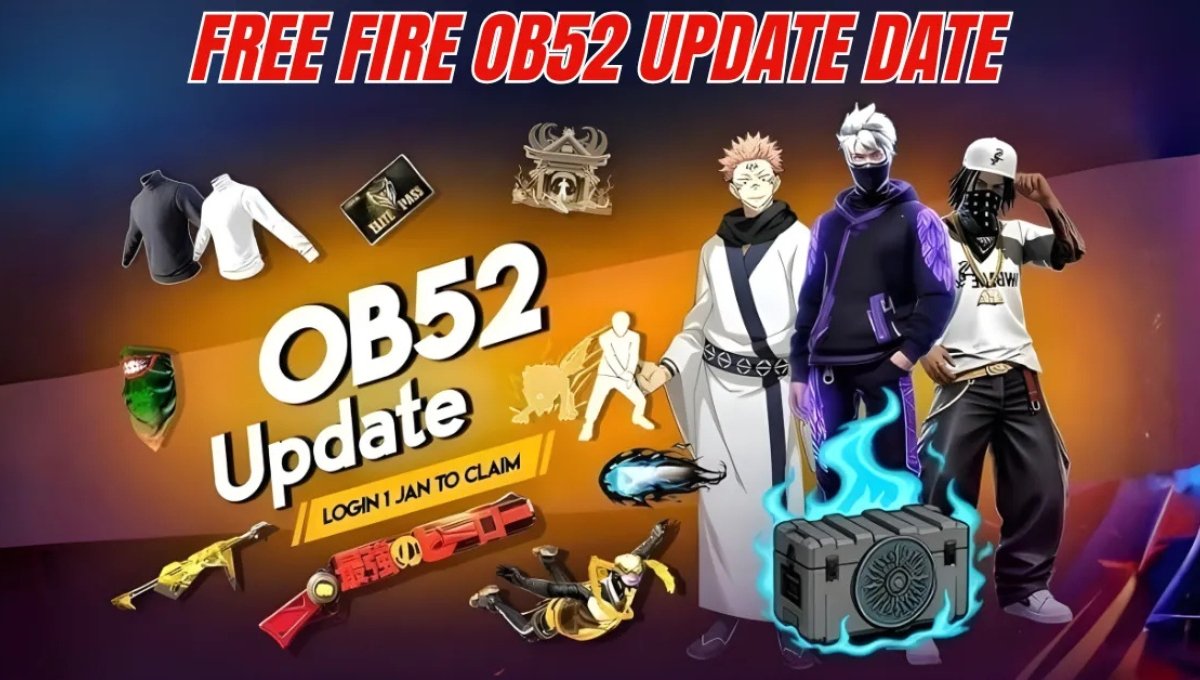 Free Fire OB52 Update Date