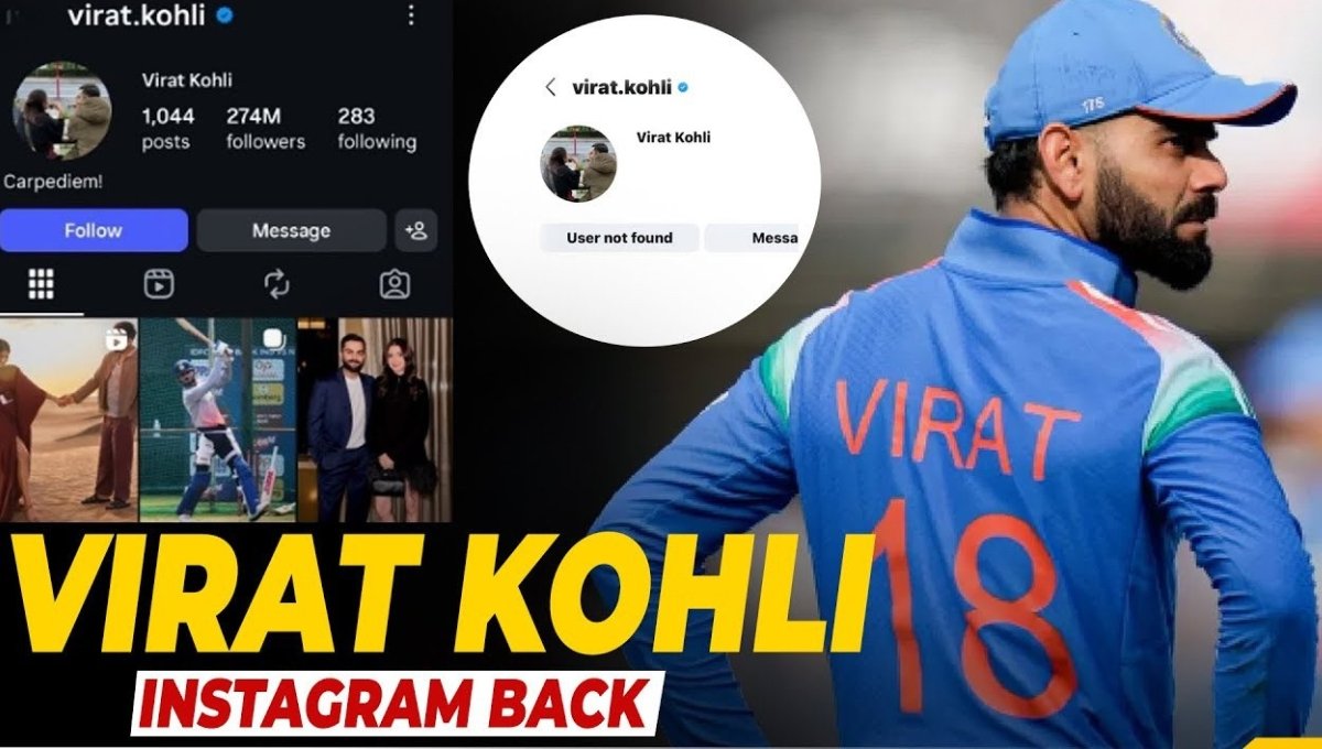 Virat Kohli Instagram Account Active