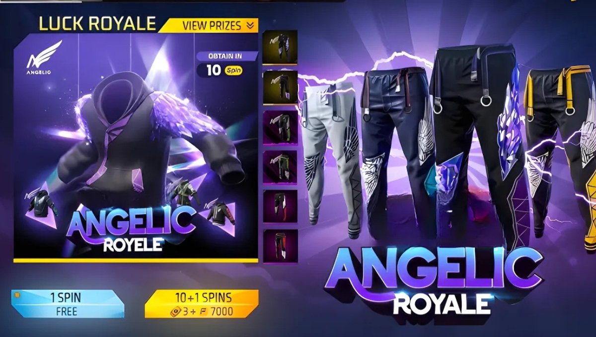 Free Fire Angelic Royale Event