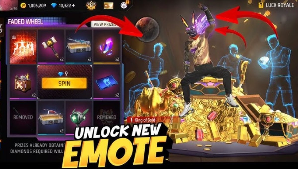 Free Fire Faded Wheel Grand Reward