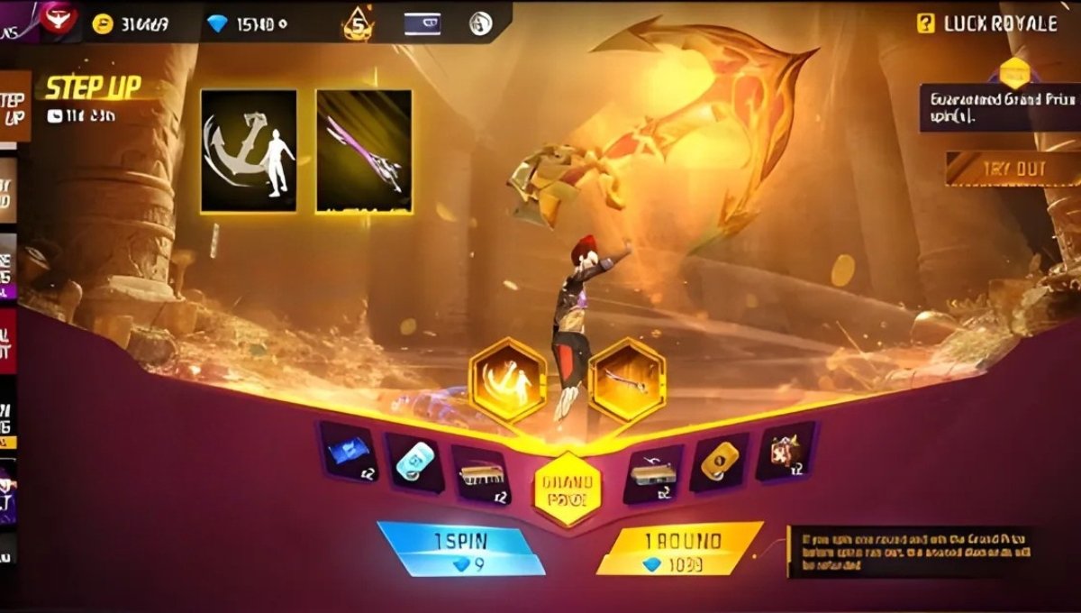 Free Fire Finishing Move Step Up Event 2026