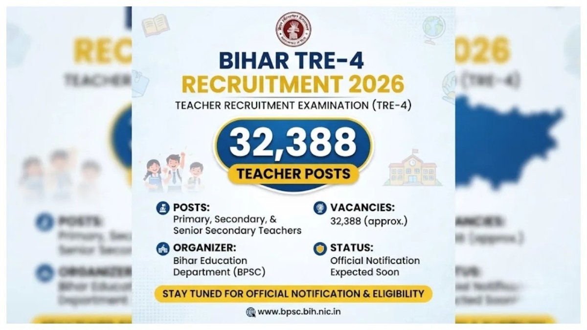 Bihar TRE-4 Recruitment 2026