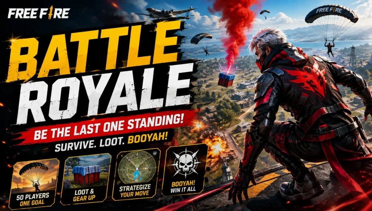 Battle Royale in Free Fire MAX