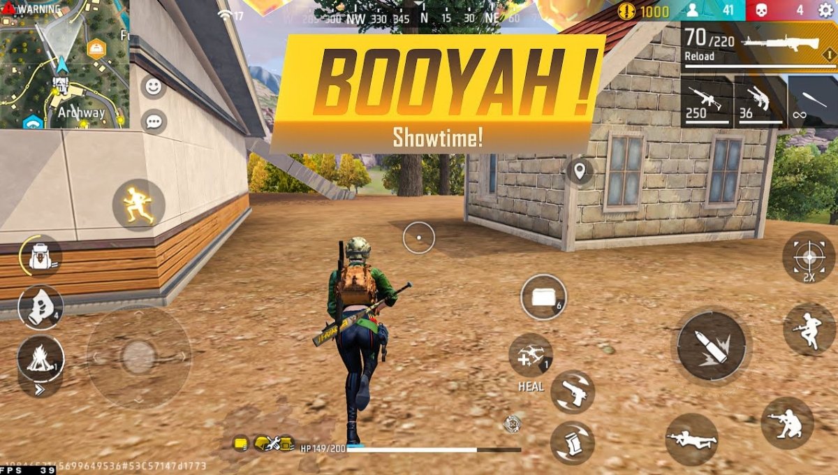 Battle Royale in Free Fire MAX