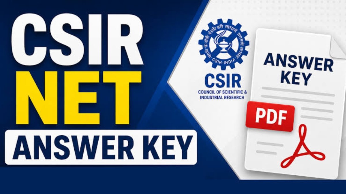 CSIR UGC NET Answer Key 2026