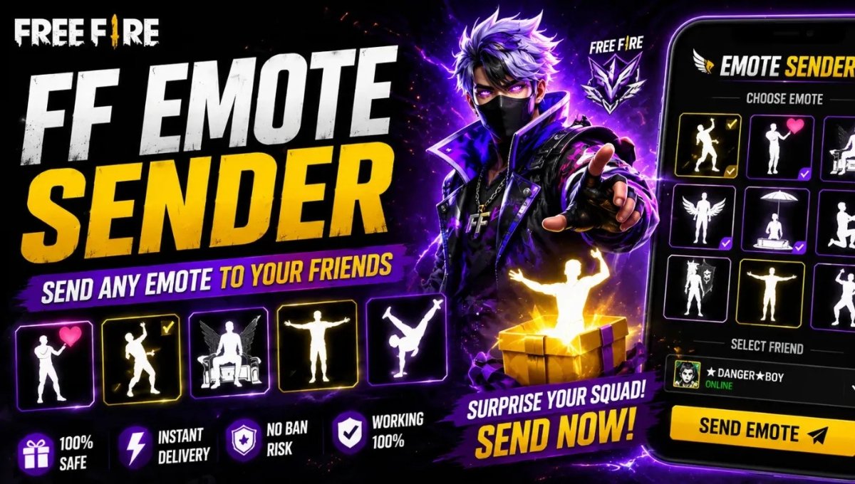 Free Fire Emote Sender Exposed
