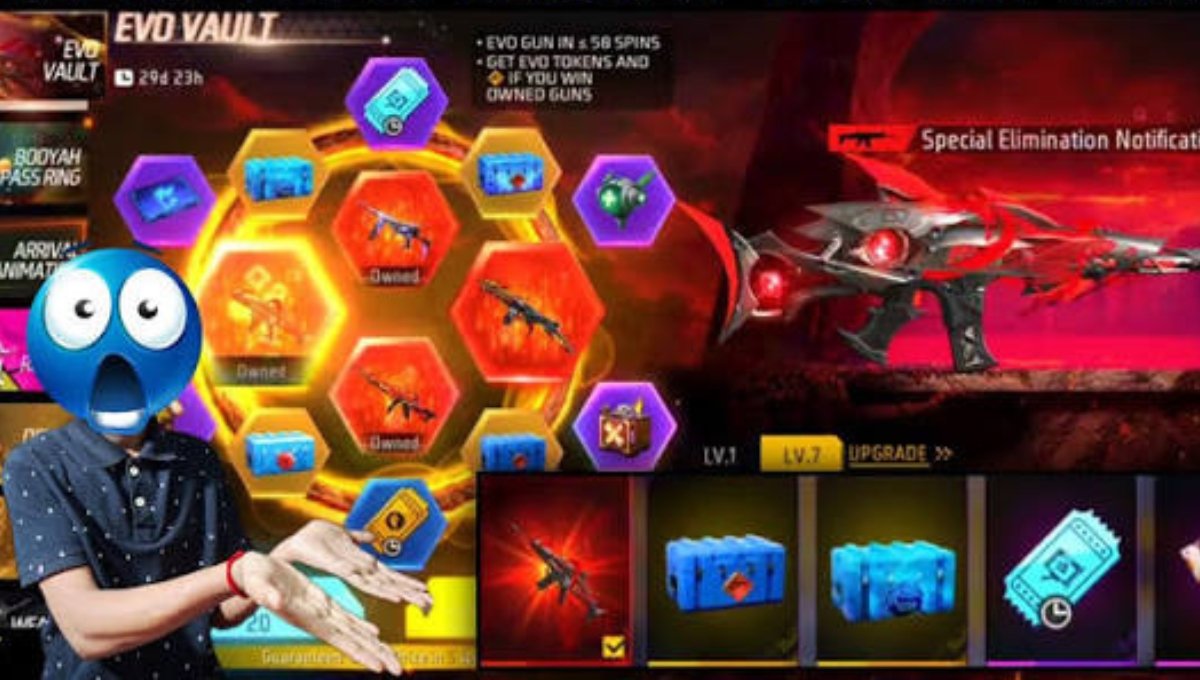 Free Fire MAX Evo Vault Event