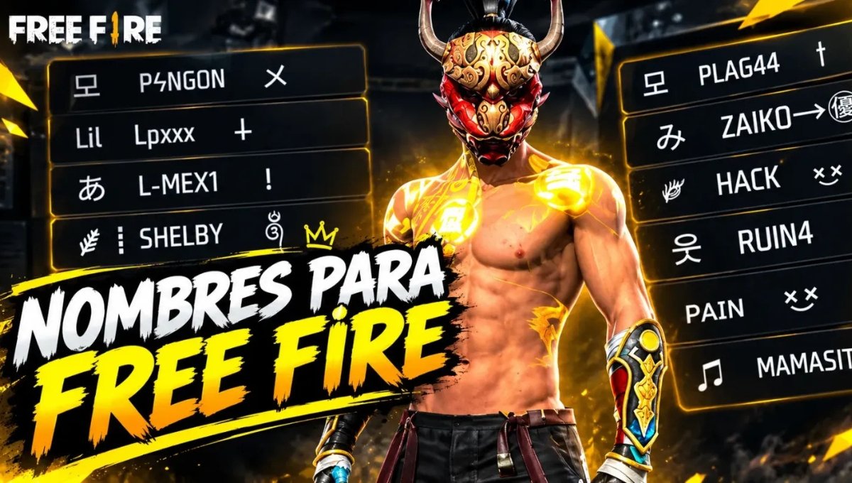 Nombres Para Free Fire
